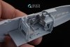 Quinta Studio QD32066 Ki-61-I 3D-Printed & coloured Interior on decal paper (for Hasegawa kit) 1/32